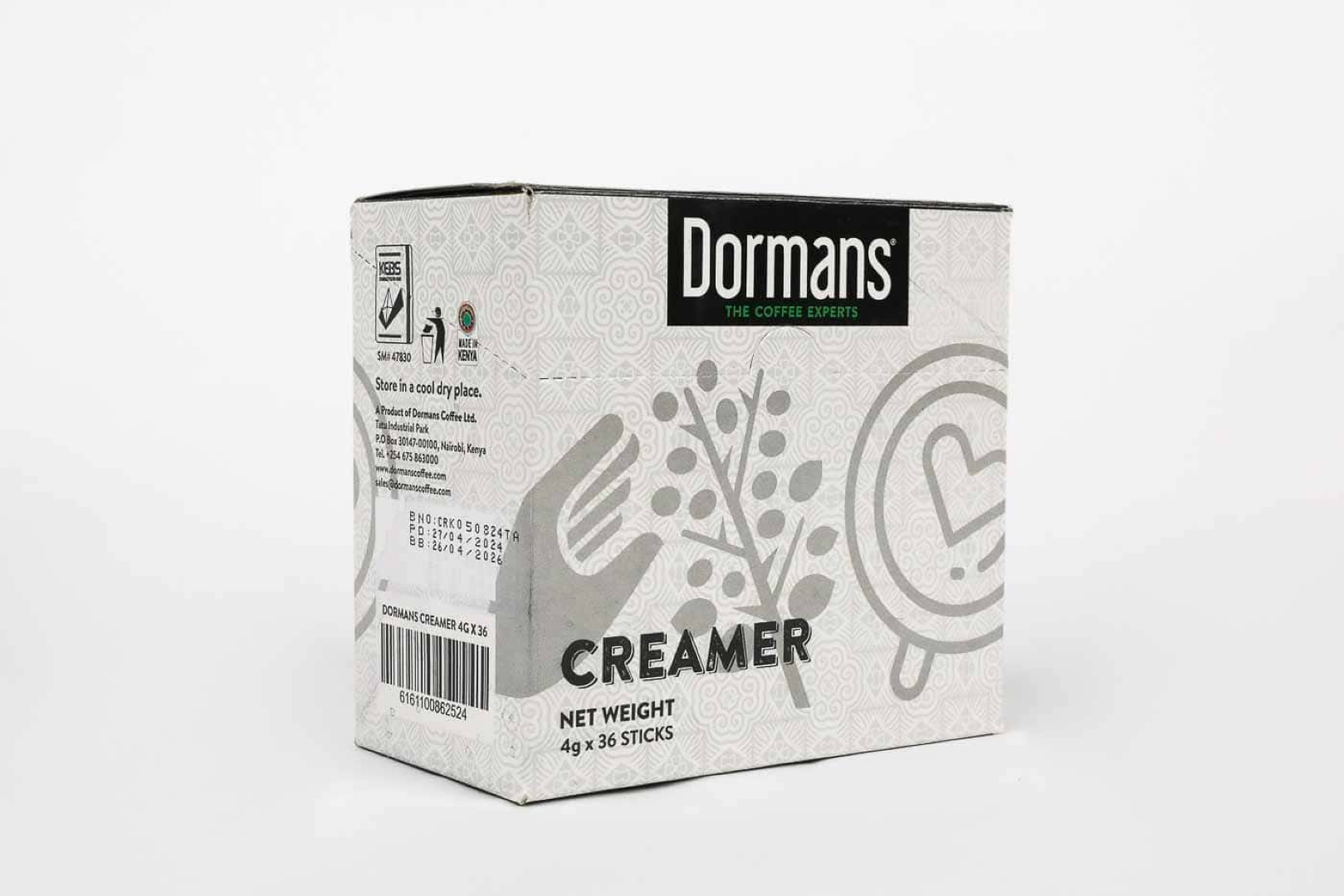 DORMANS CREAMER STICKS 4GX36S
